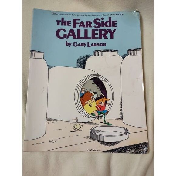 5/$25 The Far Side Gallery by Gary Larson, 1984 Book Vintage - Picture 1 of 6